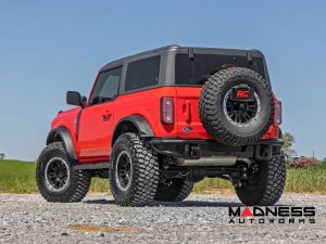 Ford Bronco Running Boards - BA2 Side Steps - Rough Country - 2 Door